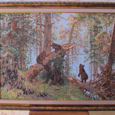 Работа «Утро в сосновом бору»