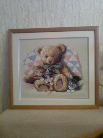 Работа «Тэдди и котята»