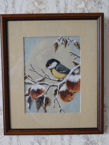 Работа «Яблоки в снегу»