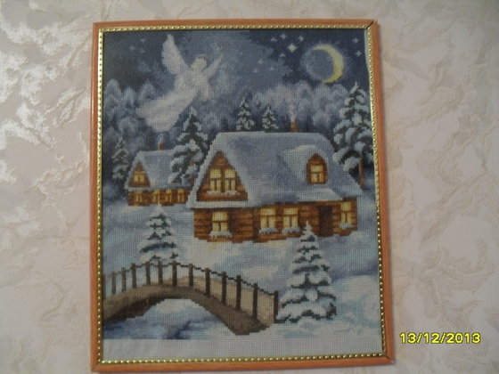 Работа «рождественская ночь»