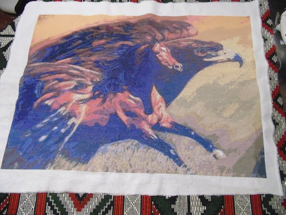 Работа «Лошадь под крылом орла»