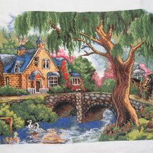 Работа «Дом у ручья»