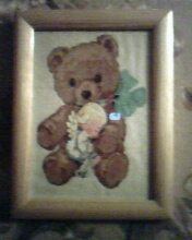 Работа «Медвежонок с ангелочком»
