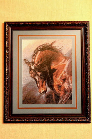 Работа «ГНЕДОЙ ЖЕРЕБЕЦ»