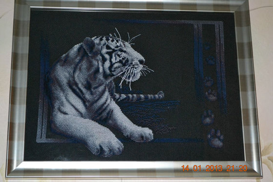 Работа «Белый тигр»