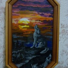 Работа «Одинокий волк»