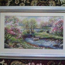 Работа «Царство весны»