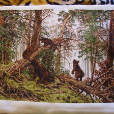 Работа «Утро в сосновом лесу.»