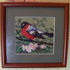 Работа «Снегирь»