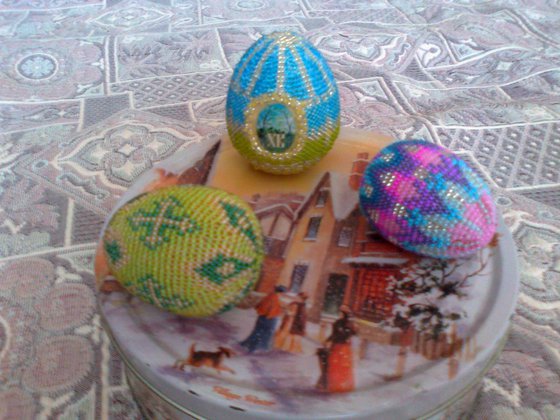 Работа «Пасхальные яйца»