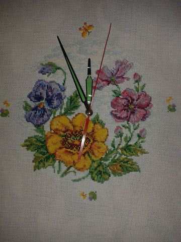 Работа «Цветочные часы»