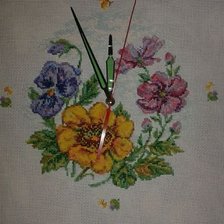 Работа «Цветочные часы»