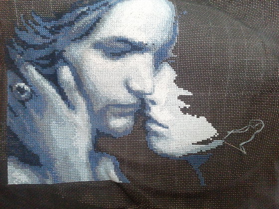 Работа «Поцелуй»