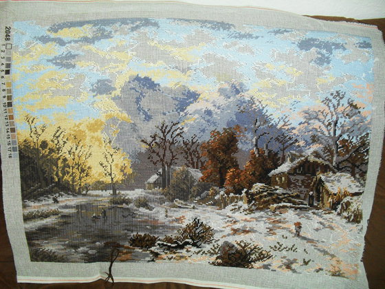 Работа «Zima»