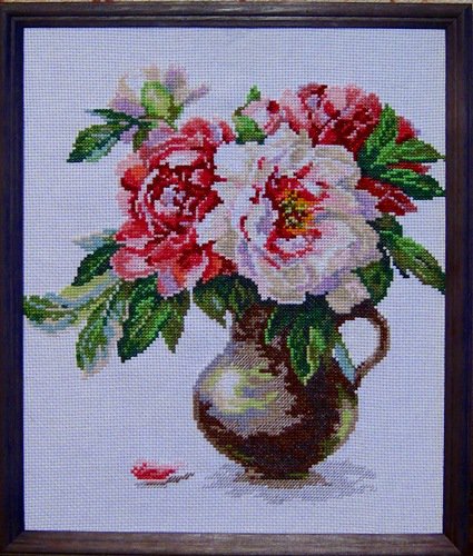 Работа «Пионы»