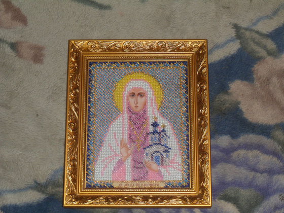 Работа «именная икона для старшей дочери»