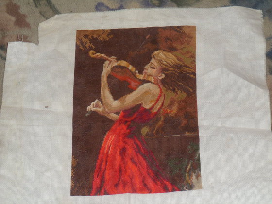 Работа «скрипачка»