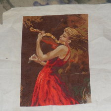 Работа «скрипачка»