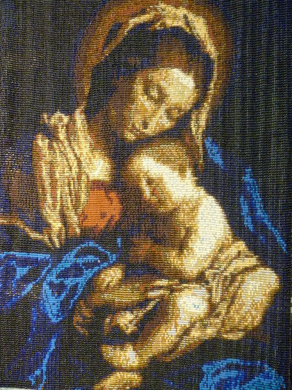 Работа «Мадонна с ребенком»