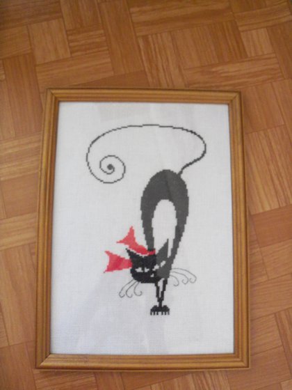 Работа «Кот - нарцисс»