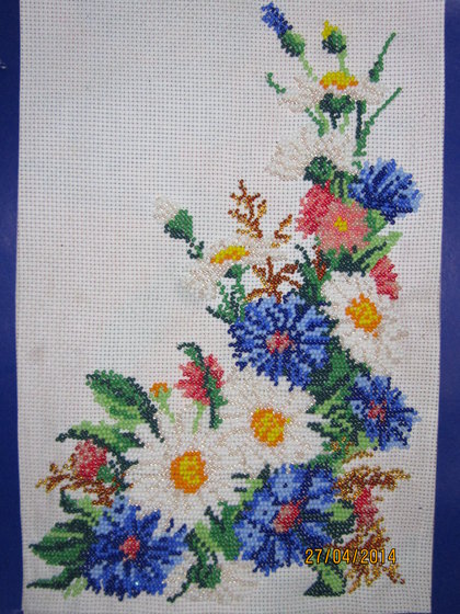 Работа «полевые цветы»