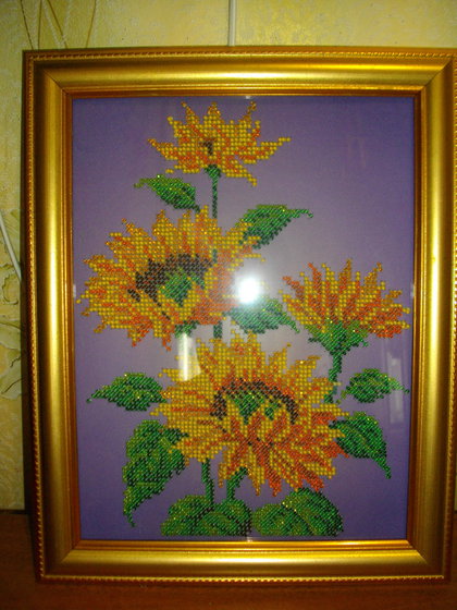 Работа «подсолнухи»