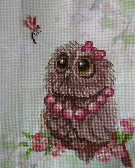 Работа «Весенняя сова»