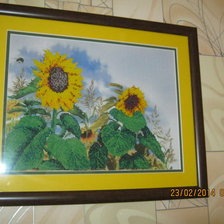 Работа «"Подсолнухи"»