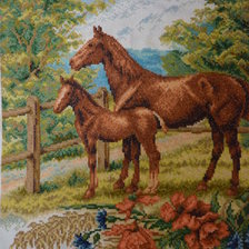 Работа «Лошади»