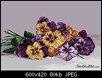 Работа «анютини глазки»