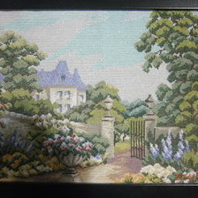 Работа «Летний пейзаж»