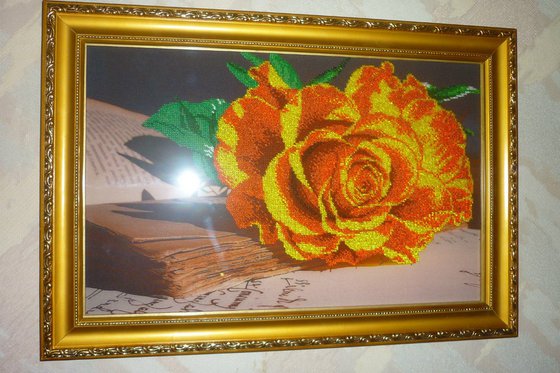 Работа «Чайная роза»