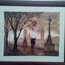 Работа «осенний город»