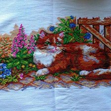 Работа «Кошка»