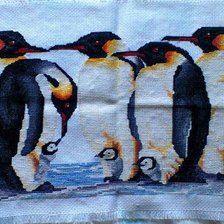 Работа «Королевские пингвины»