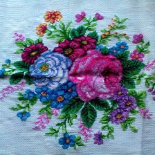 Работа «Цветы»