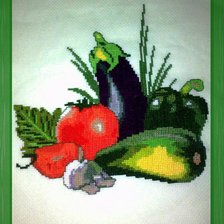 Работа «Просто овощи»