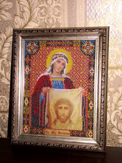 Работа «Икона "Святая Вероника".»
