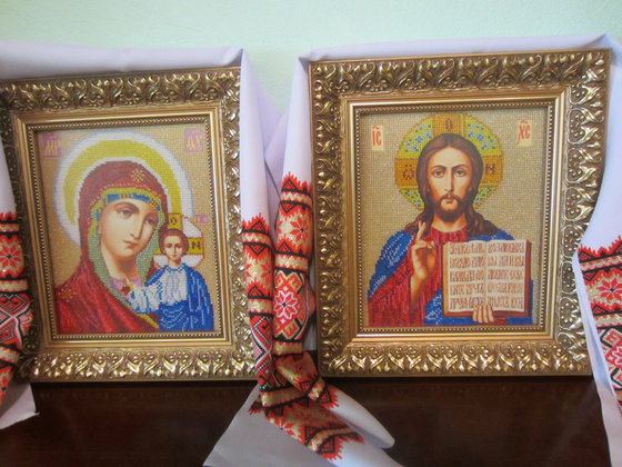 Работа «Венчальные иконы»