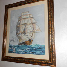 Работа «парусник от дименшенс»