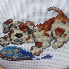 Работа «Собачка»