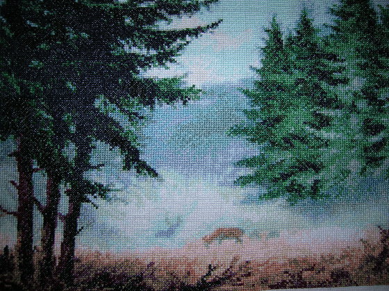 Работа «Там за туманами»