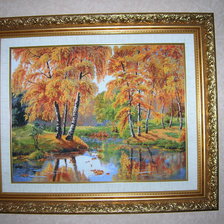 Работа «Золотая осень»