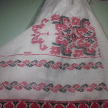 Работа «свадебный рушник (изнанка)»