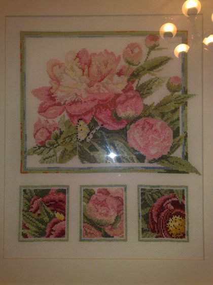 Работа «Пионы»