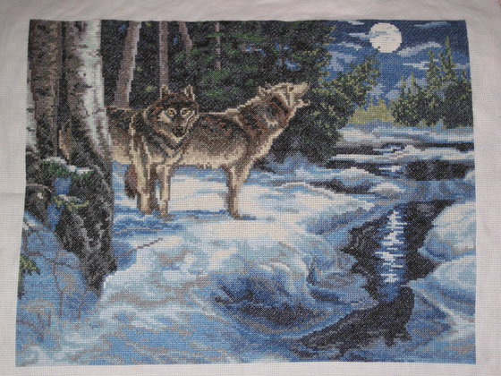 Работа «Лунная ночь»