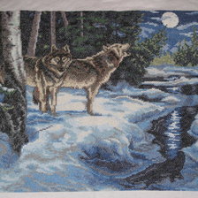 Работа «Лунная ночь»