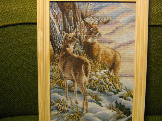 Работа «в зимнем лесу»