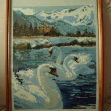 Работа «Лебеди»