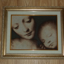 Работа «Мадонна с младенцем»